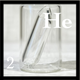 Ampoule of |he| in a bottle