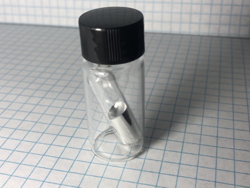 1 gram of Rubidium in an ampoule