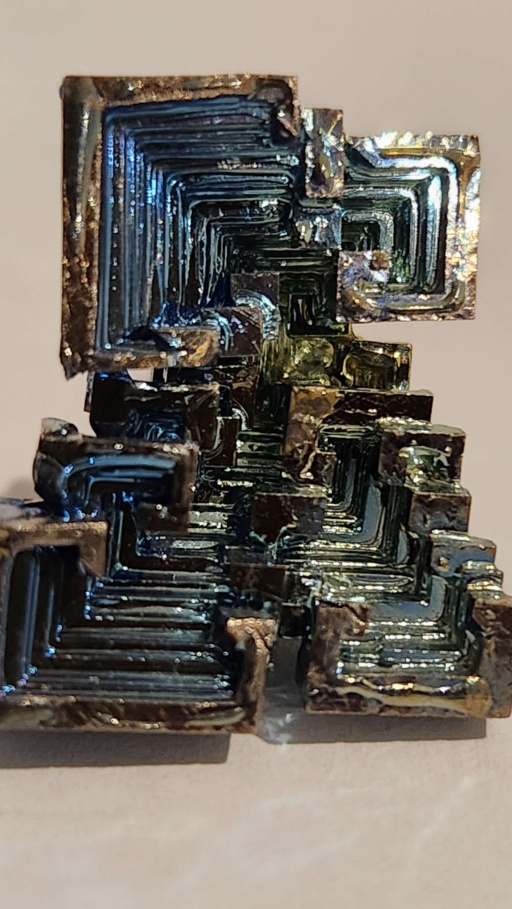 Nice crystal and small chunks of Bismuth